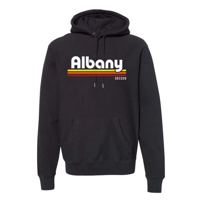 Albany Oregon Premium Hoodie