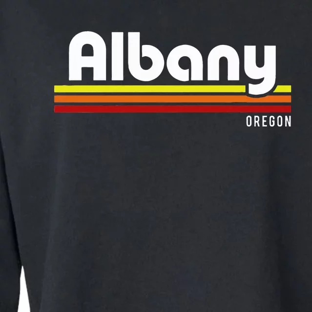 Albany Oregon Cropped Pullover Crew