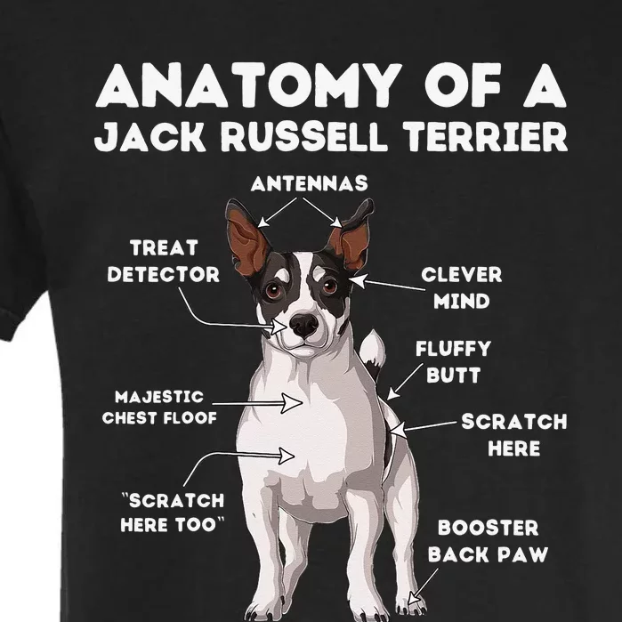 Anatomy of a Jack Russell Terrier Garment-Dyed Heavyweight T-Shirt