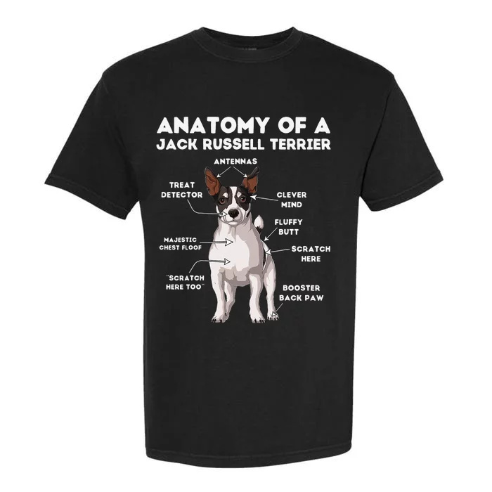 Anatomy of a Jack Russell Terrier Garment-Dyed Heavyweight T-Shirt