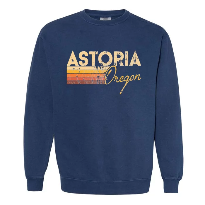 Astoria Oregon Garment-Dyed Sweatshirt