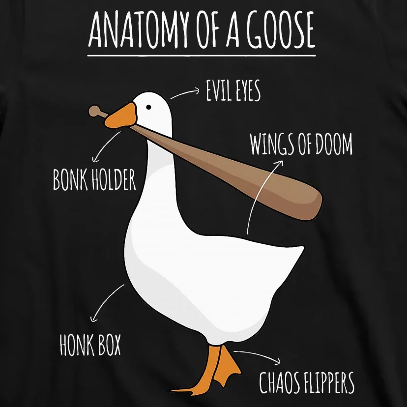 Anatomy Of A Goose Meme T-Shirt