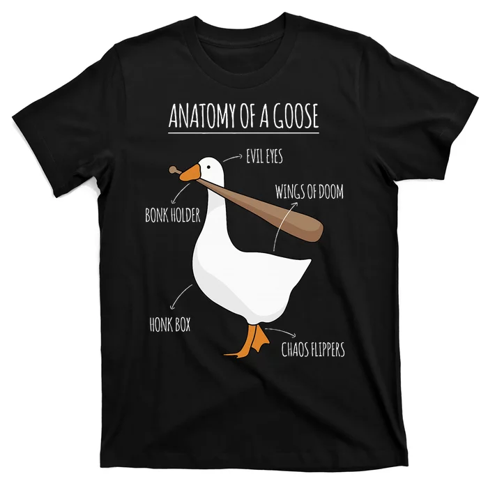 Anatomy Of A Goose Meme T-Shirt