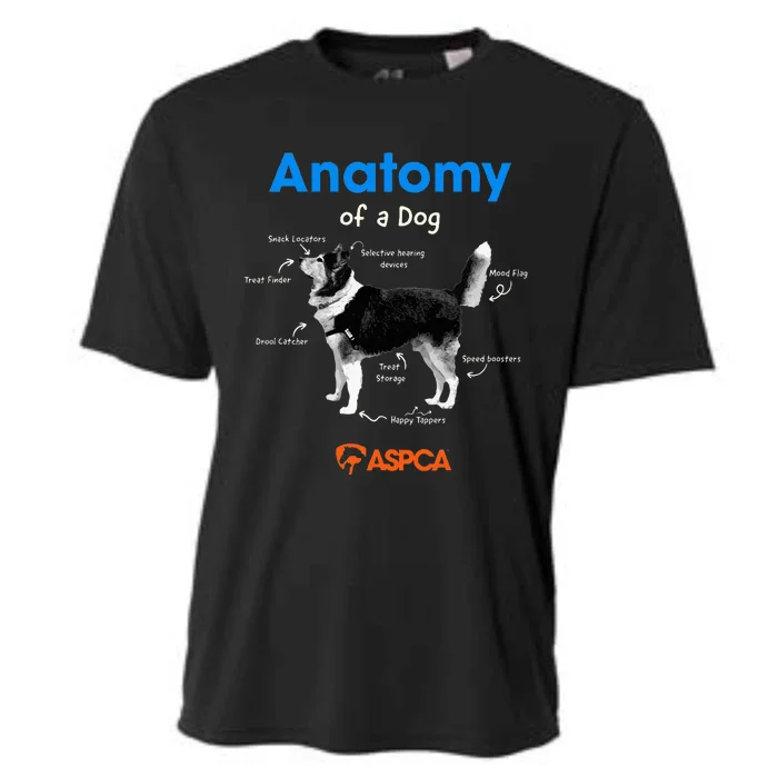 Anatomy Of A Dog Cooling Performance Crew T-Shirt