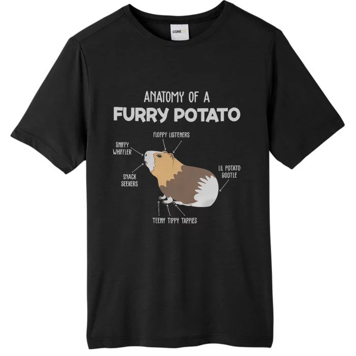 Anatomy Of A Furry Potato Guinea Pig Animal Kingdom ChromaSoft Performance T-Shirt