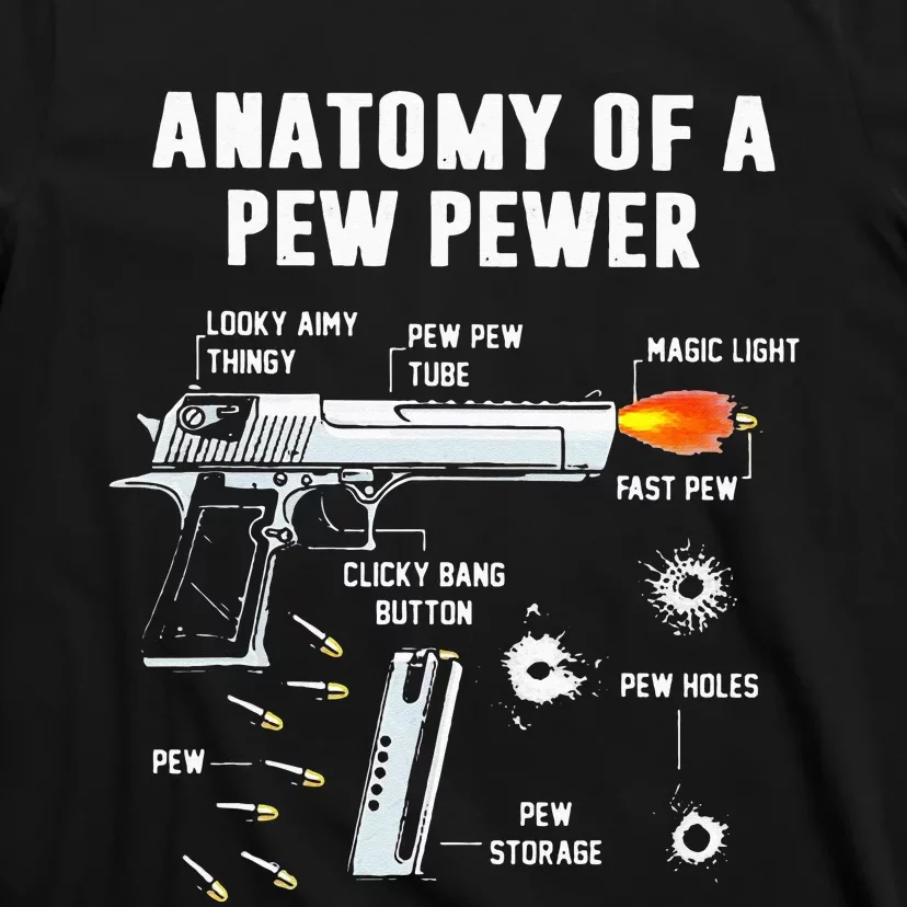 Anatomy Of A Pew Pewer T-Shirt