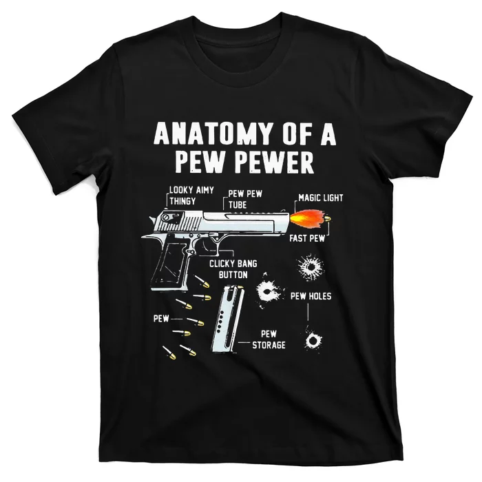 Anatomy Of A Pew Pewer T-Shirt