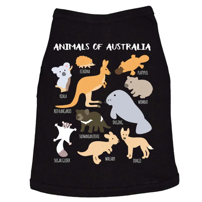 Animals Of Australia Australian Animal Educational Gift Doggie Tank