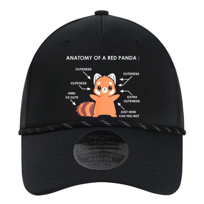 Anatomy Of A Red Panda Science Zoologist Red Panda Anatomy Gift Performance The Dyno Cap