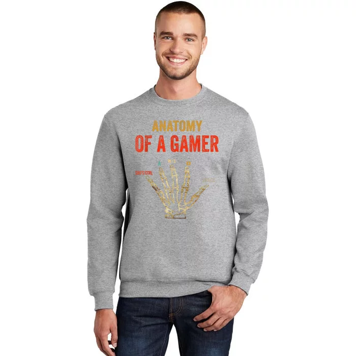 Anatomy Of A Gamer Gaming Gifts Sweatshirt