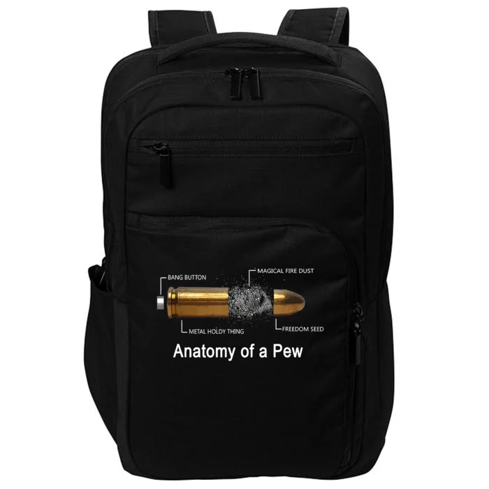 Anatomy Of A Pew Labeled Gift Impact Tech Backpack