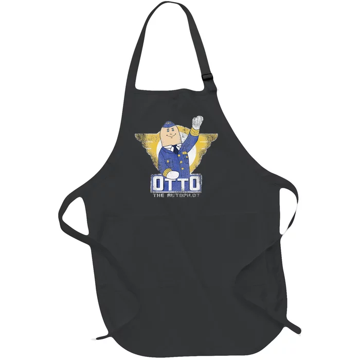 Airplane Otto Full-Length Apron With Pocket