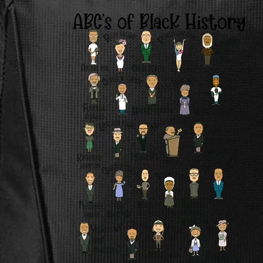 Abcs Of Black History Month Pride Teacher Gift City Backpack