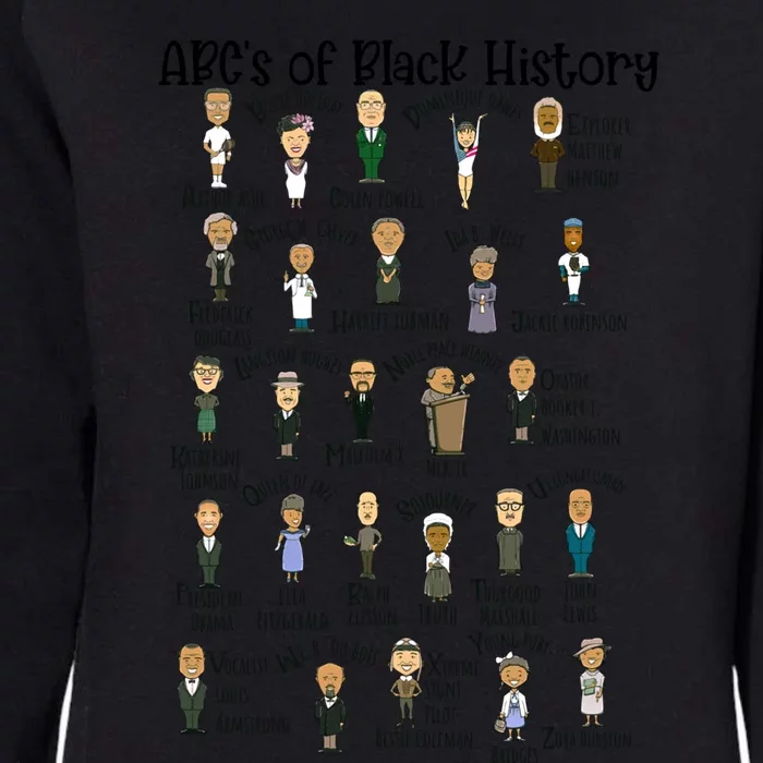 Abcs Of Black History Month Pride Teacher Gift Womens California Wash Sweatshirt