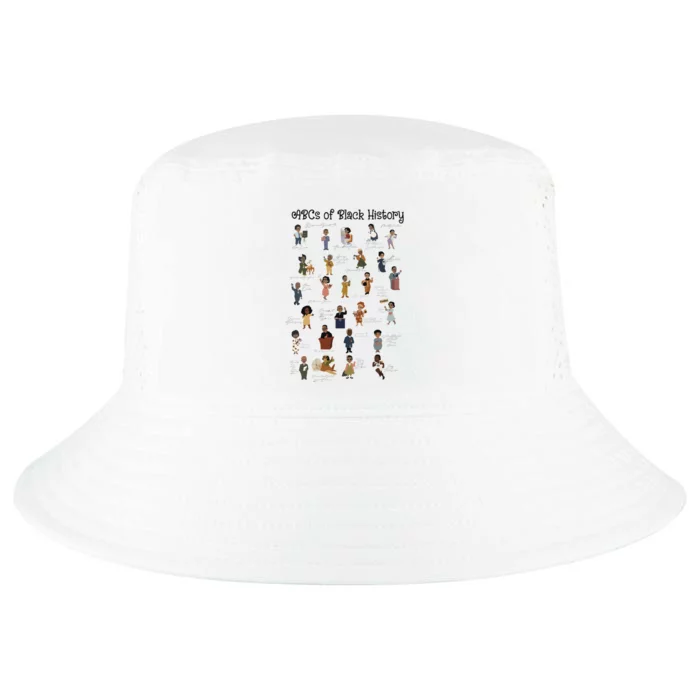 ABCs Of Black History Month Pride African American Teacher Cool Comfort Performance Bucket Hat