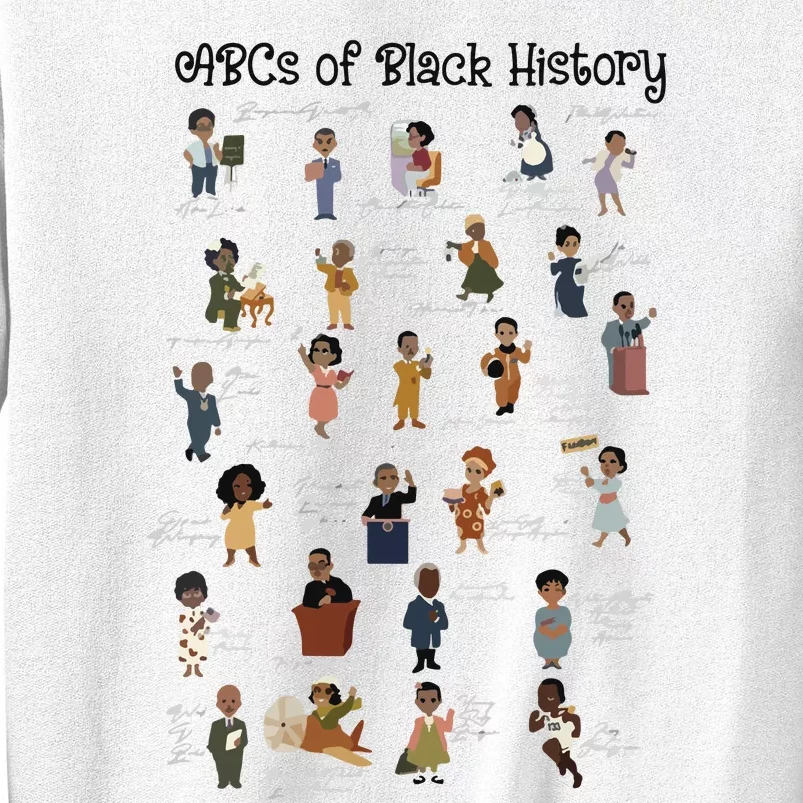 ABCs Of Black History Month Pride African American Teacher Sweatshirt