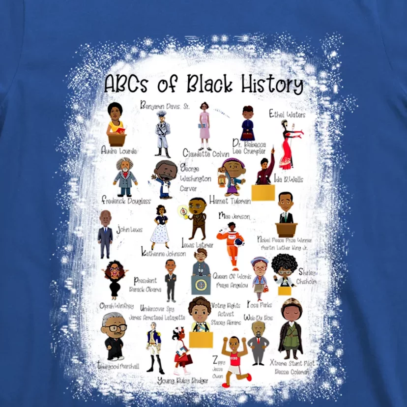 Abcs Of Black History Month Pride Teacher Gift T-Shirt