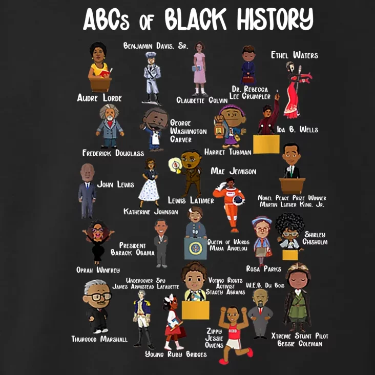 ABCs Of Black History Toddler Hoodie