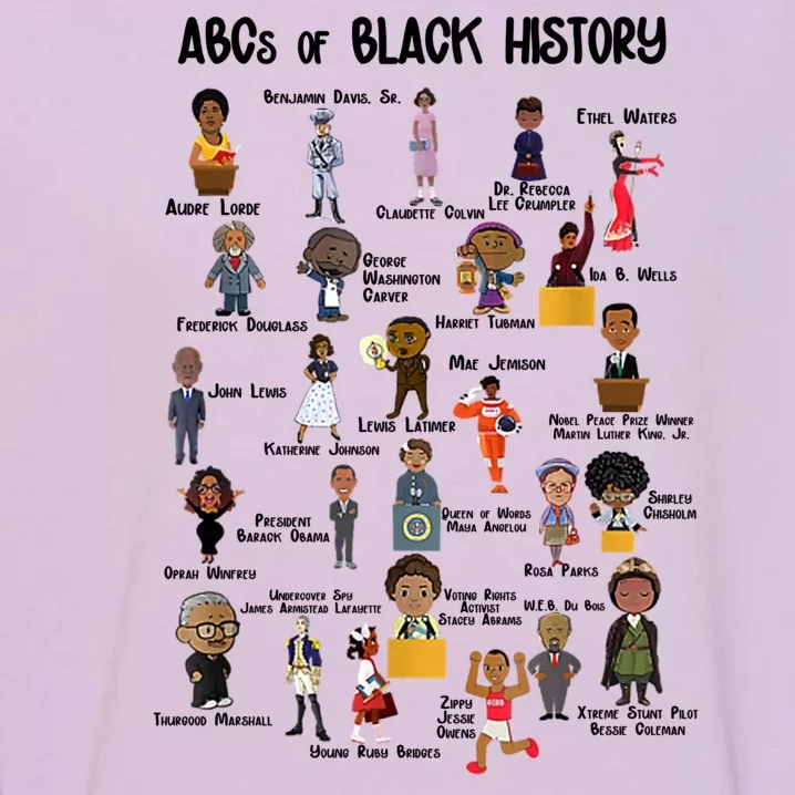 ABCs Of Black History Garment-Dyed Sweatshirt