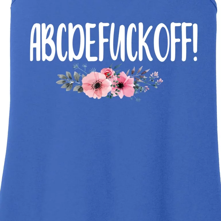 Abcdefuckoff Offensive Bitchy Quote Saying Gift Cute Gift Ladies Essential Tank