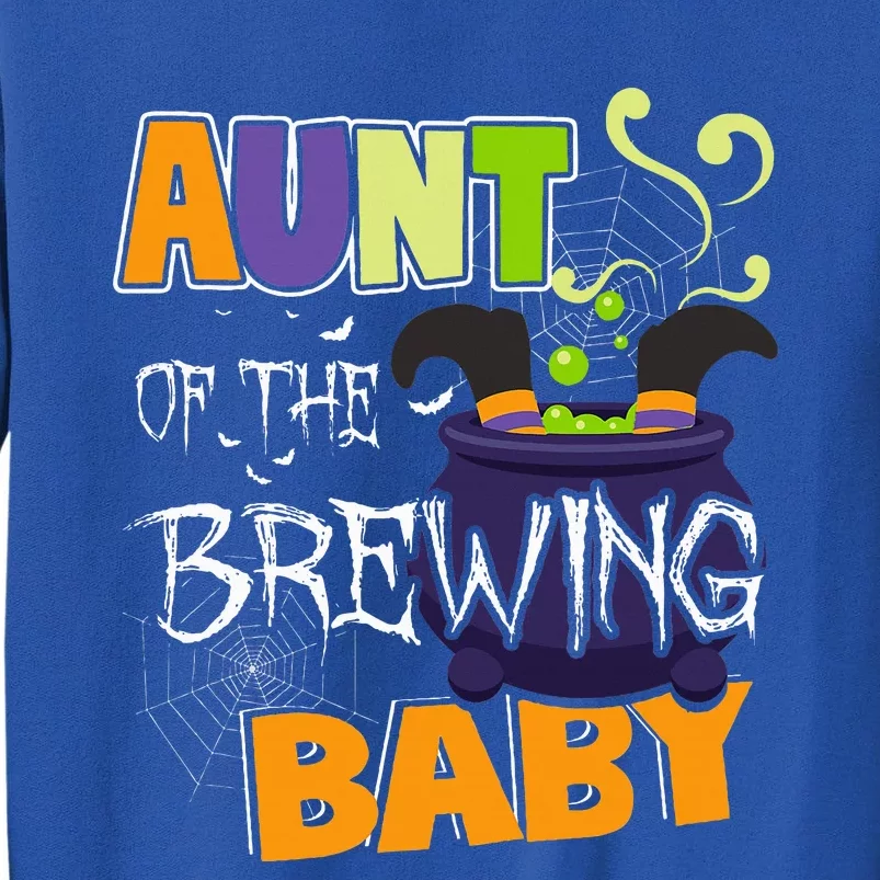 Aunt Of Brewing Baby Halloween Theme Baby Sweatshirt