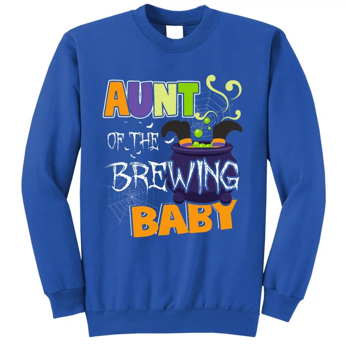 Aunt Of Brewing Baby Halloween Theme Baby Sweatshirt