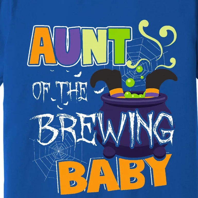 Aunt Of Brewing Baby Halloween Theme Baby Premium T-Shirt