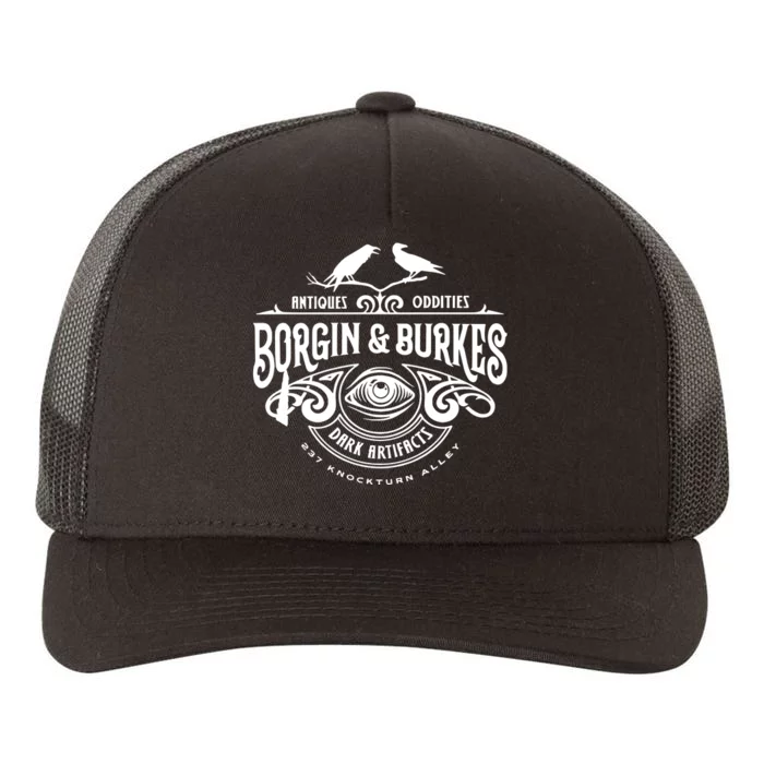 Antiques Oddities Borgin And Burkes Dark Artifacts Yupoong Adult 5-Panel Trucker Hat