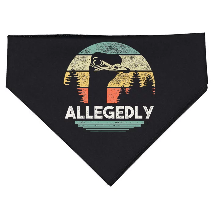 Allegedly Ostrich Bird Lover USA-Made Doggie Bandana