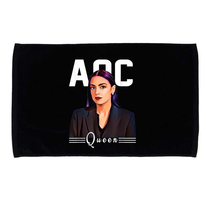 Alexandria Ocasio Cortez AOC Feminist Political Microfiber Hand Towel