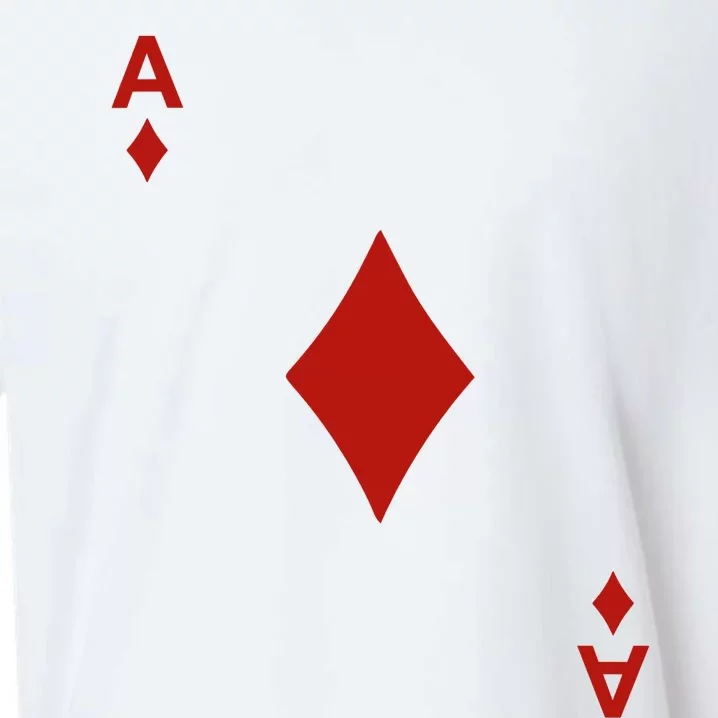 Ace Of Diamond Shirt Blackjack Cards Poker 21 A Shirt Sueded Cloud Jersey T-Shirt