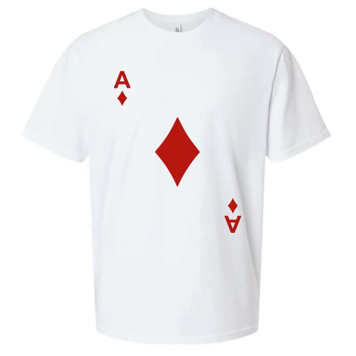 Ace Of Diamond Shirt Blackjack Cards Poker 21 A Shirt Sueded Cloud Jersey T-Shirt