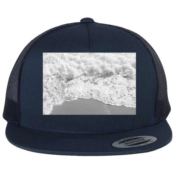 Algarve Ocean Dream #5 #Ocean #Wall #Art Flat Bill Trucker Hat