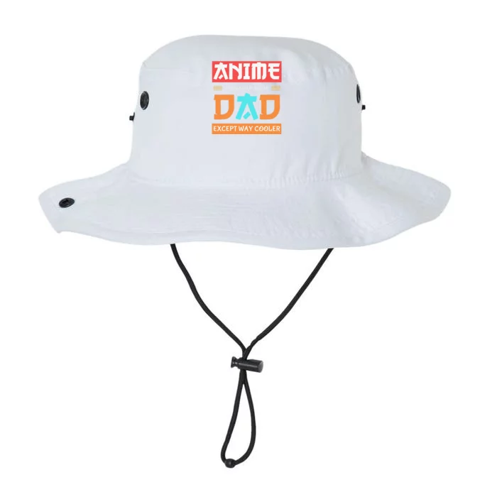 Anime Otaku Funny Father's Day Anime Dad Except Way Cooler Legacy Cool Fit Booney Bucket Hat