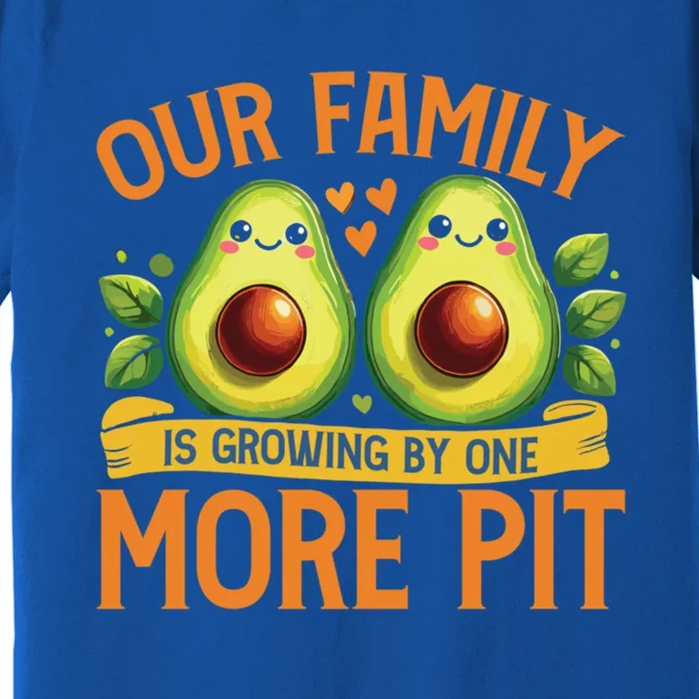 Announcet Our Family Is Growing By One More Pit Gift Premium T-Shirt