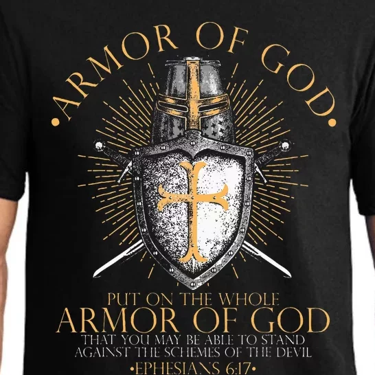 Armor Of God Ephesians 617 Bible Verse Christian Pajama Set