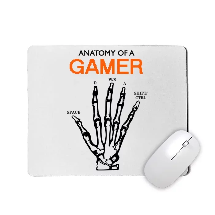 Anatomy Of Gamer Funny Gaming Mousepad