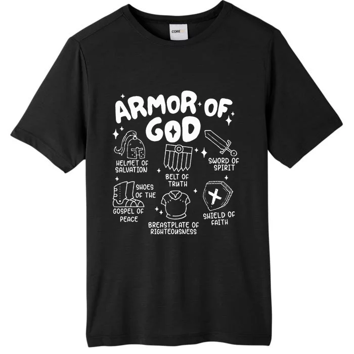 Armor Of God put on the armor of God Christian bible verses ChromaSoft Performance T-Shirt