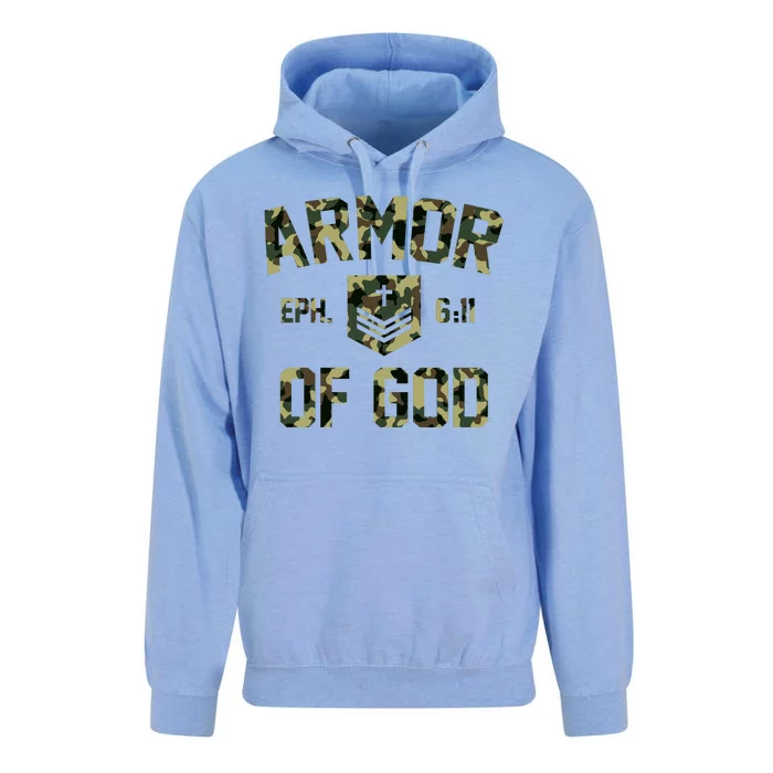 Armor Of God Military Camo Camouflage Unisex Surf Hoodie