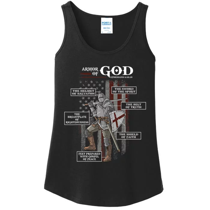 Armor Of God Ephesians 6 10 18 Bible Verse Ladies Essential Tank