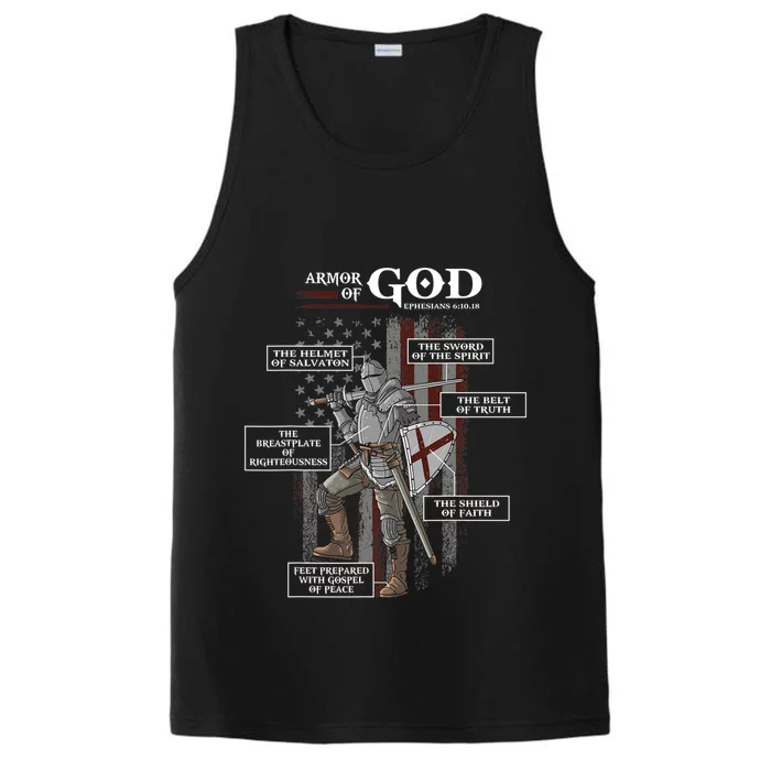 Armor Of God Ephesians 6 10 18 Bible Verse Performance Tank