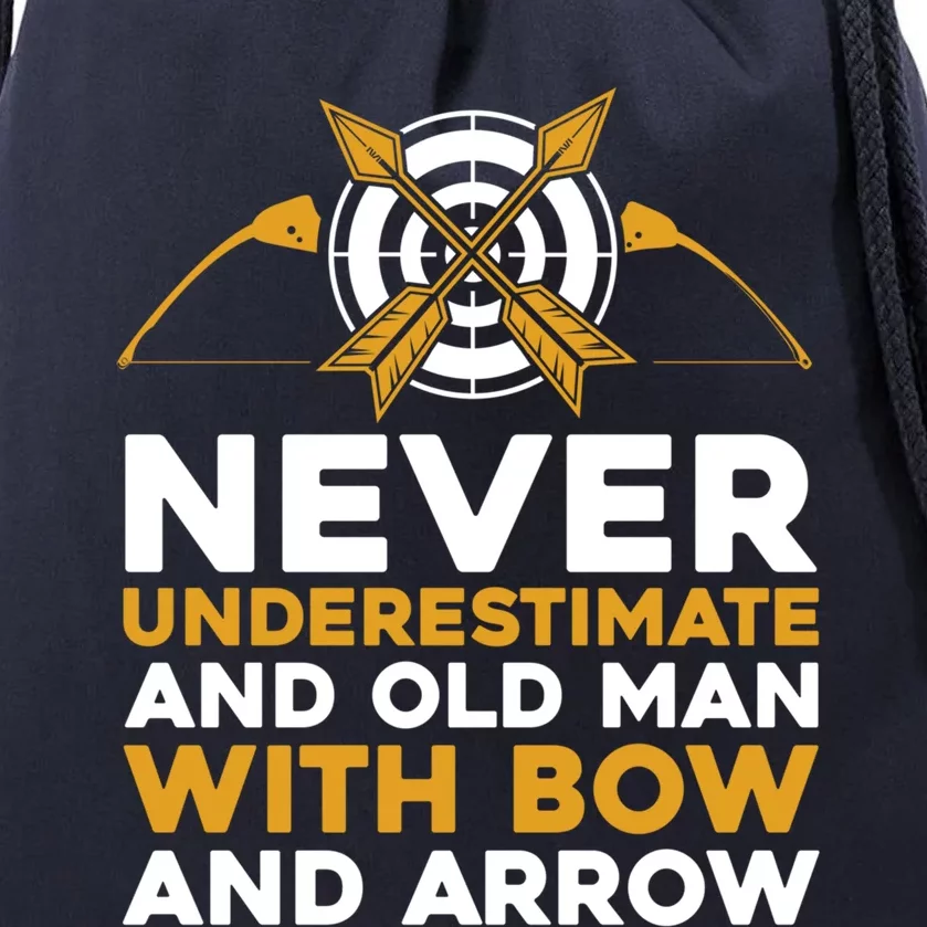 Archery Old Gift Bow Bow Archer Gift Drawstring Bag