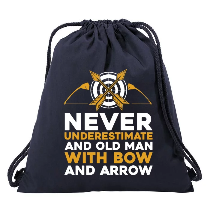 Archery Old Gift Bow Bow Archer Gift Drawstring Bag