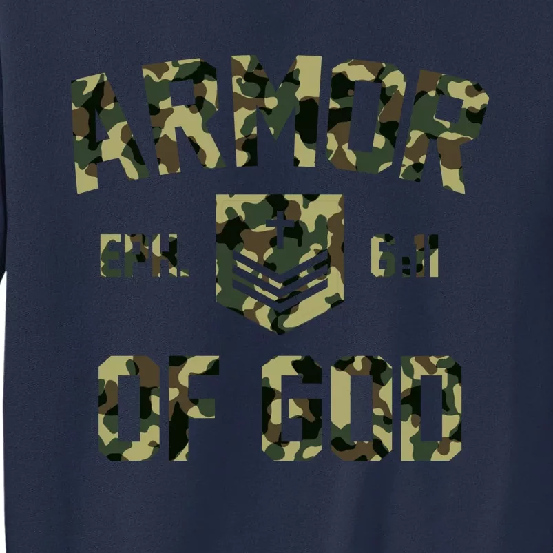 Armor Of God Military Camo Camouflage Sweatshirt