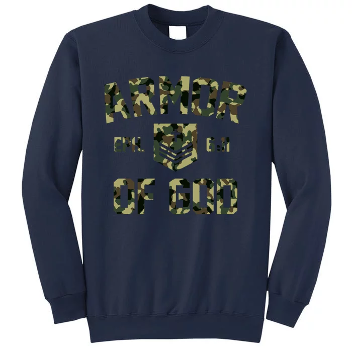 Armor Of God Military Camo Camouflage Sweatshirt