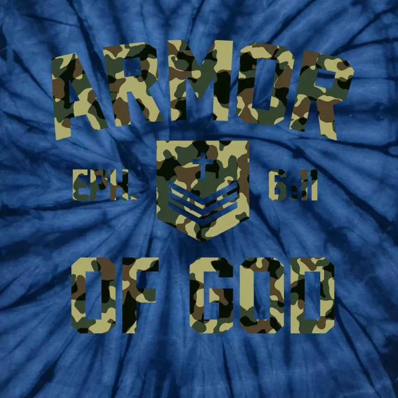 Armor Of God Military Camo Camouflage Tie-Dye T-Shirt