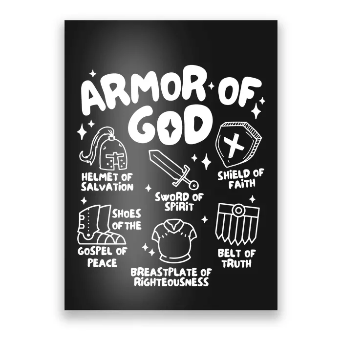 Armor Of God Christian Poster