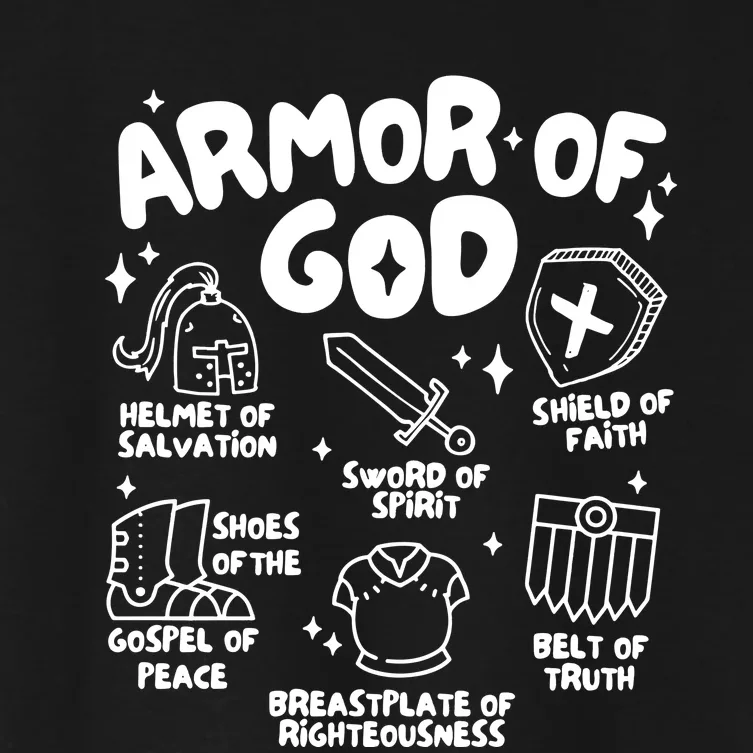 Armor Of God Christian Women's Crop Top Tee