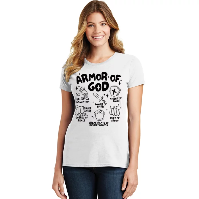 Armor Of God Christian Jesus Women's T-Shirt