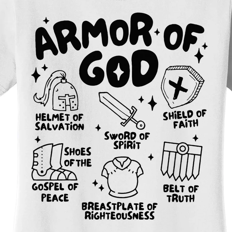 Armor Of God Christian Jesus Women's T-Shirt